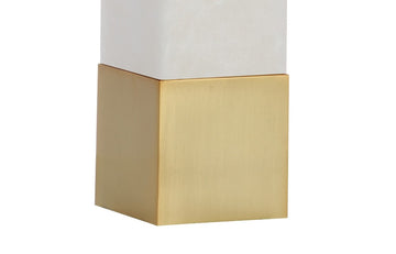 Jeffrey 29" Metal/Marble LED Table Lamp - JONATHAN Y